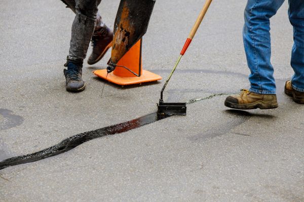 Cost of Parking Lot Crack Sealing in Corona
